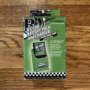 RadioShack 3-Hour Charger Ni-Cd, Ni-MH RC 23-351 6 Volts 3 Prong Plug W Battery